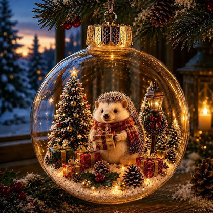 🎄2027 Glowing Christmas Ornament – A Tiny Winter World in Your Hands