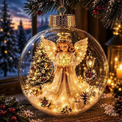 🎄2027 Glowing Christmas Ornament – A Tiny Winter World in Your Hands