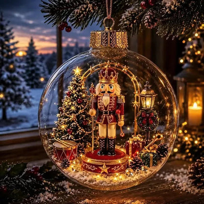 🎄2027 Glowing Christmas Ornament – A Tiny Winter World in Your Hands