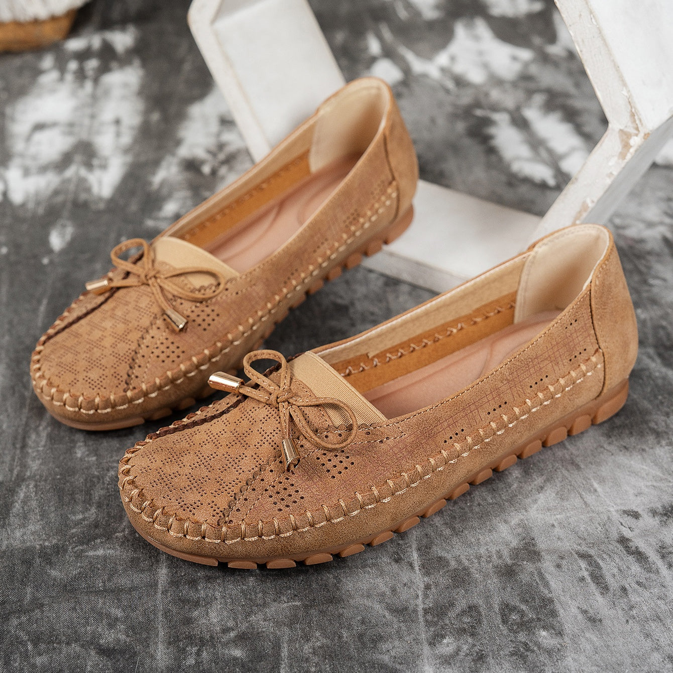🔥Best Seller-Last Day🔥 Orthopedic leather shoes, Lightweight, Anti-Slip, Breathable for Women