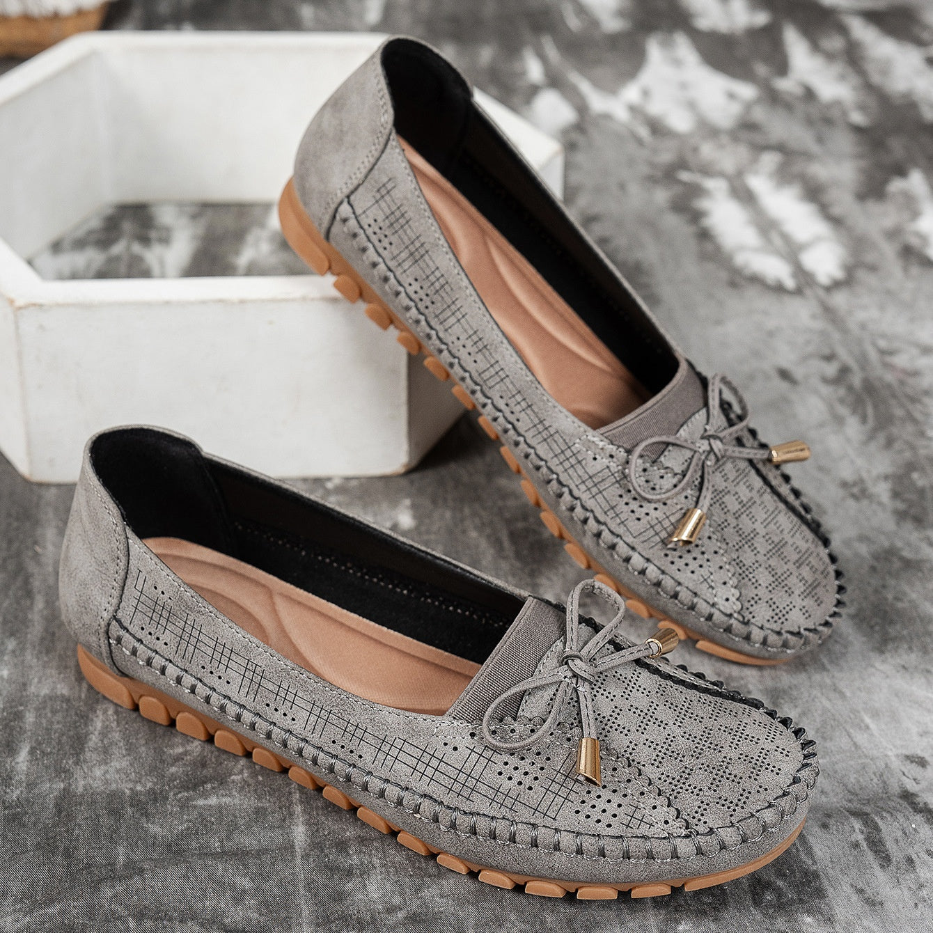 🔥Best Seller-Last Day🔥 Orthopedic leather shoes, Lightweight, Anti-Slip, Breathable for Women