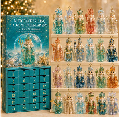 2027 Fellime®Nativity Story Advent Calendar – 24-Day Christmas Countdown Ornament Set