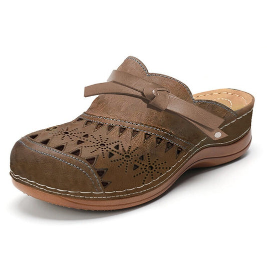 Last day 70% off-Women’s Bowknot Wedge Sandals – Arch Support & Everyday Comfort