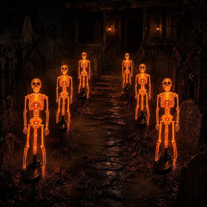 Solar Skeleton YardStake