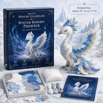 🔥LAST DAY 50% OFF - ❄️Arctic Winter Guardians DIY Patchwork Kit✨