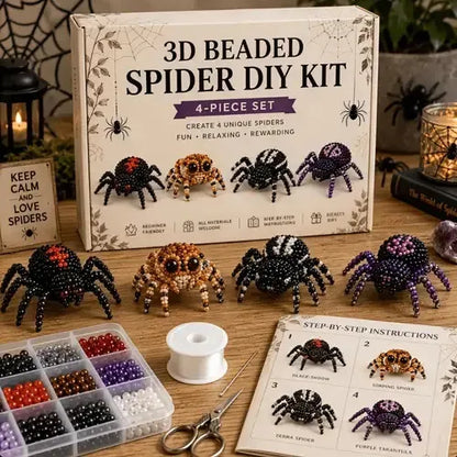 Enchanted 3D Beaded Animal DIY Family Craft Kit