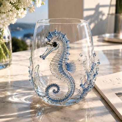 🏆Limited Time Sale 49% OFF🌊🐙Artisanal Blue Ringed Octopus Glassware