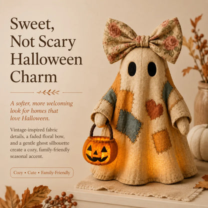 Last Day 70% OFF👻Lighted Vintage Patchwork Ghost