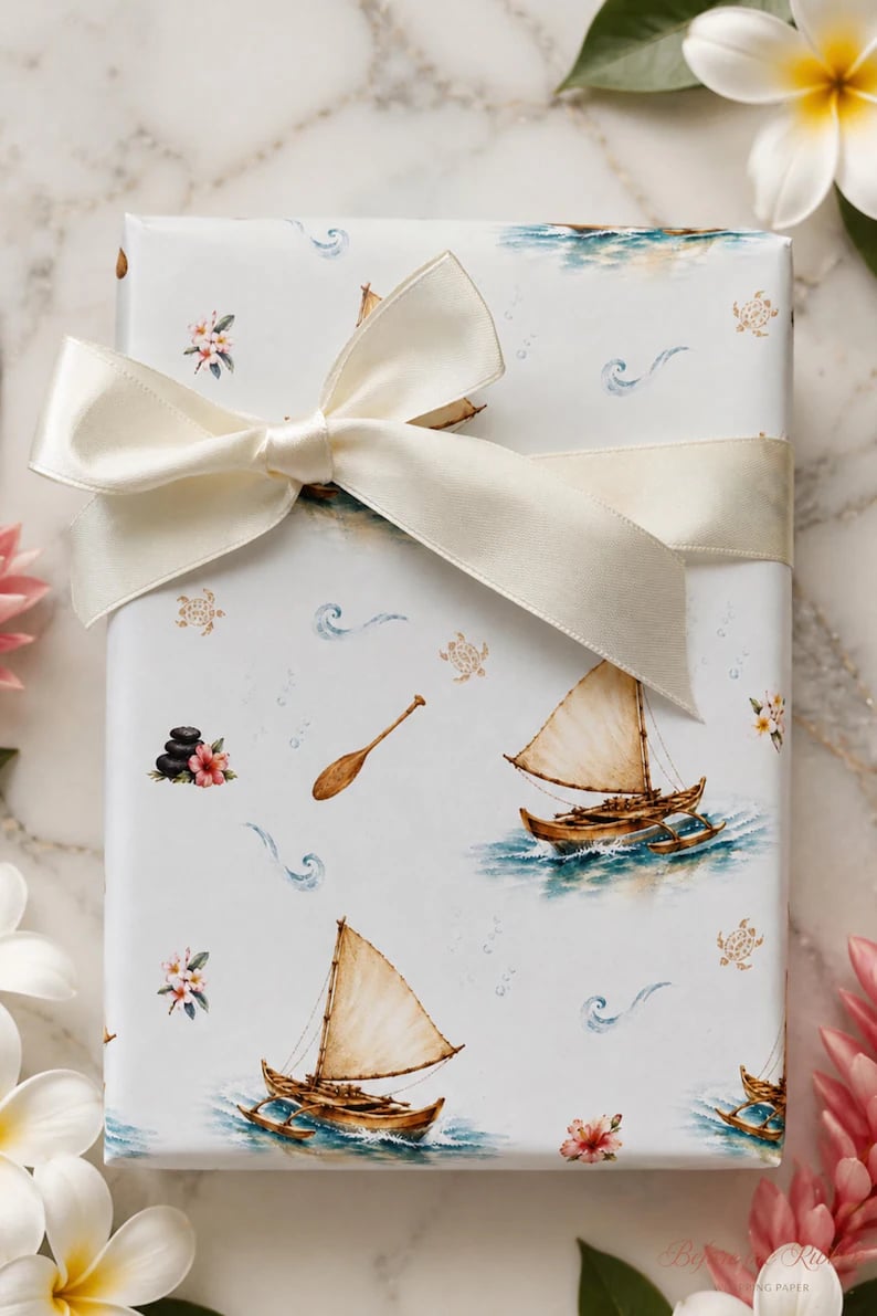 🎀Storybook Watercolor Gift Wrap