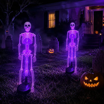 Solar Skeleton YardStake
