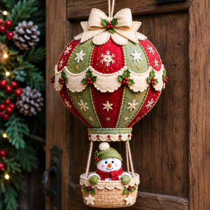 🔥Last Day 49% OFF - 🎄🎈Festive Hot Air Balloon DIY Ornament Kit