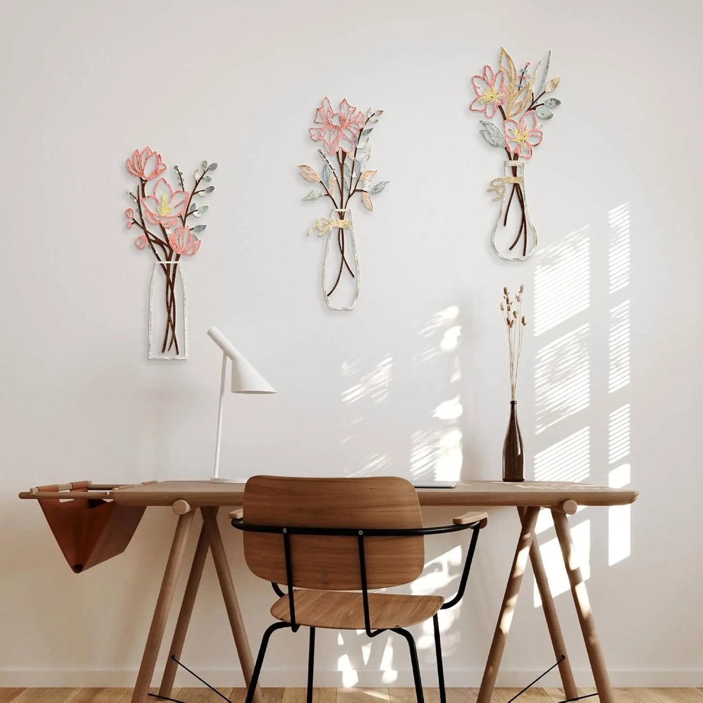 🌸Rustic Flower Wall Art – Charming Botanical Decor for Home & Porch