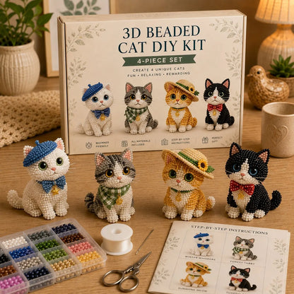 🐾 3D Beaded Pet DIY Kit