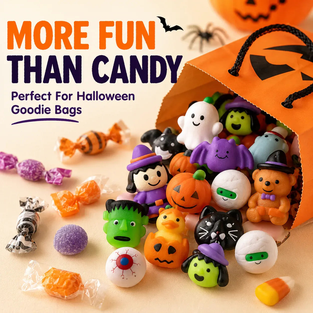 🔥Last Day 49% OFF - 🎃 30Pcs/Pack Halloween Mochi Squishy Toys