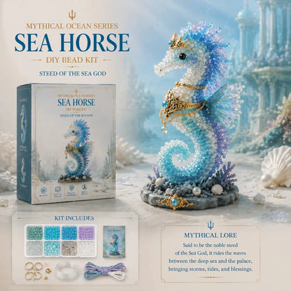 🌊Mythical Ocean DIY Bead Kit | 3D Sea Creature Craft Set – 12 Designs, Beginner Friendly