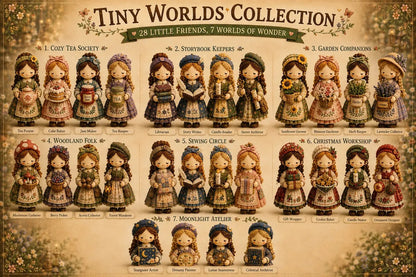 🔥LAST DAY 49% OFF - 🧵Tiny Worlds Collection - Patchwork DIY Kit Series 🎁Buy 2 Free Shipping