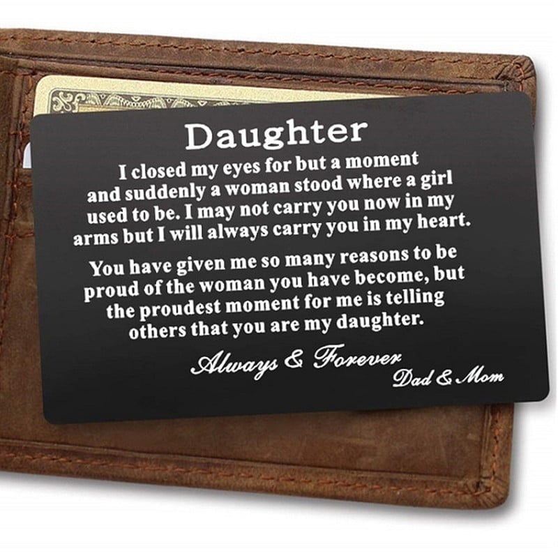Last Day 69% OFF - ✍️Metal Engraved Card - Message of Love💞