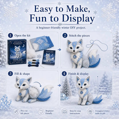 🔥LAST DAY 50% OFF - ❄️Arctic Winter Guardians DIY Patchwork Kit✨