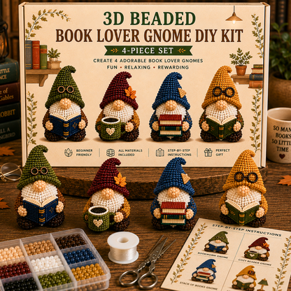 3D Beaded Gnome DIY Kit
