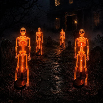 Solar Skeleton YardStake