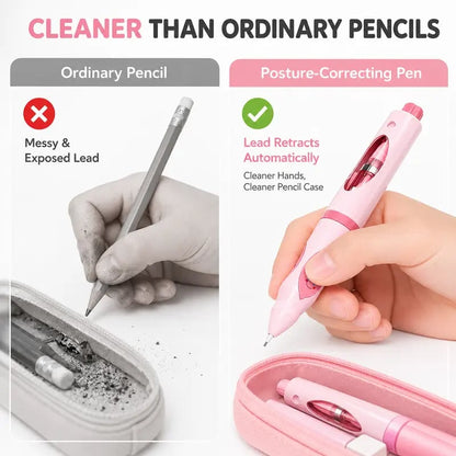 ✏️Ergonomic Writing Trainer Pen – Posture-Correcting Pencil with 12 Refills