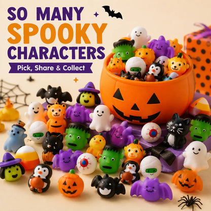 🔥Last Day 49% OFF - 🎃 30Pcs/Pack Halloween Mochi Squishy Toys