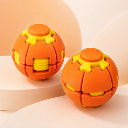 3D-Printed Push-and-Spin Stress Relief Ball