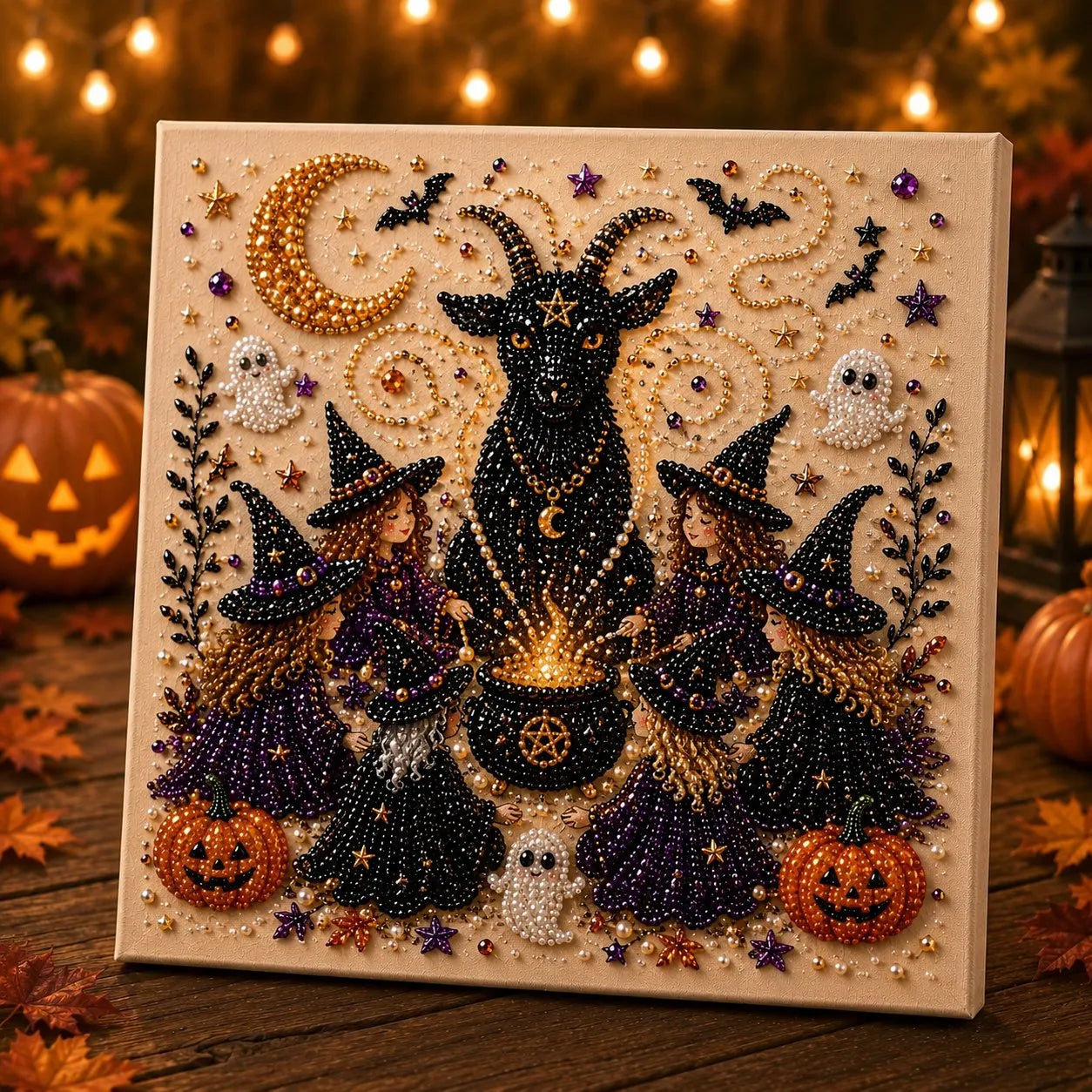 🔥Last Day 49% OFF - 🎃Halloween Theme Pearl Art DIY Kit 👻 Buy 2 Get Free Shipping📦