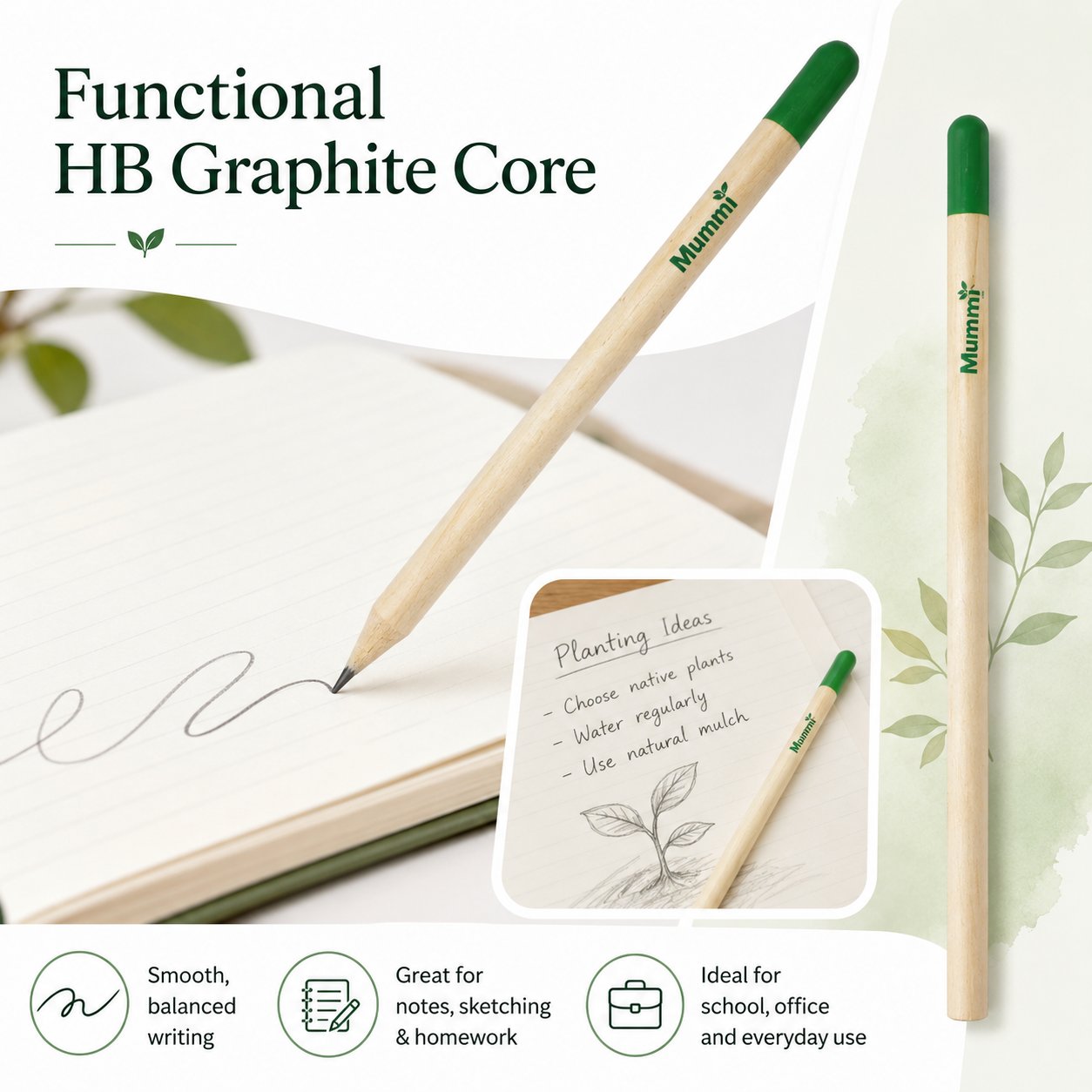 🔥Last Day 49% OFF - 🌱 Plantable Green Seed Pencil — Write, Plant & Grow