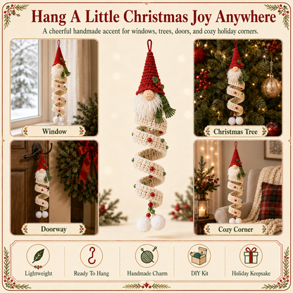 🎄DIY Crochet Gnome Ornament Collection🎉The joy of handicrafts awaits your exploration❤️