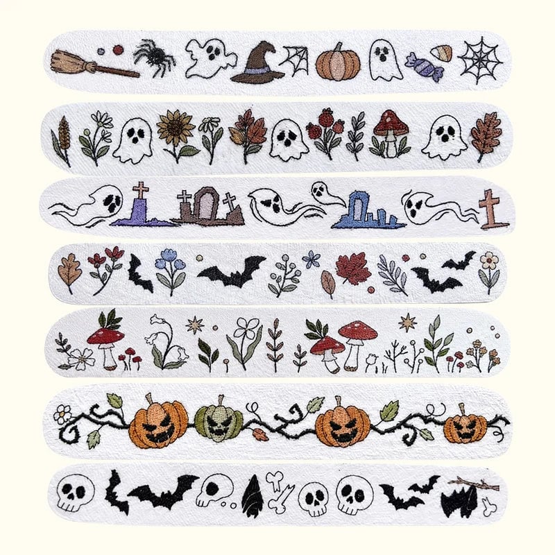 💥 LAST DAY 49% OFF - 🎃🪡 2026 Fellime®Spooky Stitch Halloween Pattern Pack