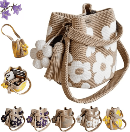 🌸🌻Crochet Bucket Bag for Women——One tote. Endless summer vibes.🌼
