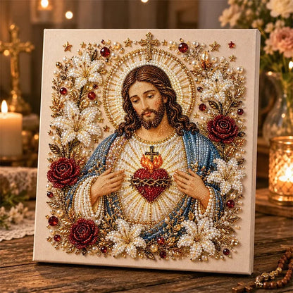 🙏Christian DIY Pearl Art Set