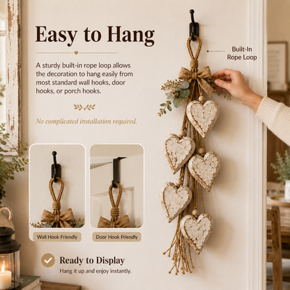 Hanging Heart Wall Decor