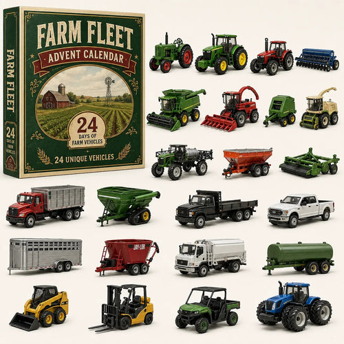 🚒Build the Fleet Collection 24-Day Vehicle Advent Calendar Series | ✨A New Adventure Every Morning