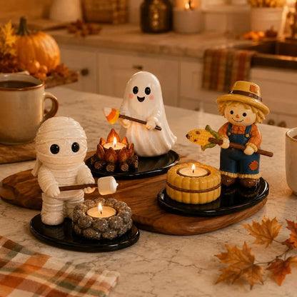💥Halloween Campfire Tealight Holder