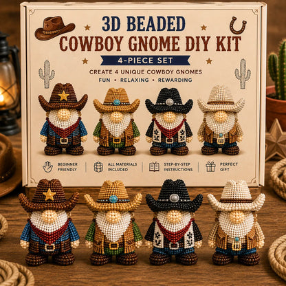 3D Beaded Gnome DIY Kit