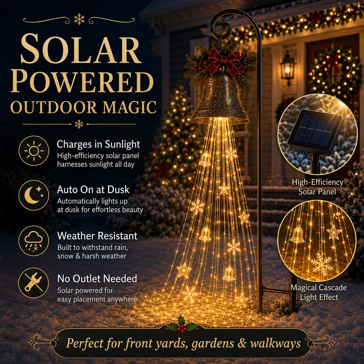 2027 Fellime® Christmas Magic Flowing Light Collection