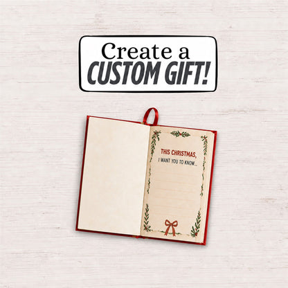 🎄❤️ Our Little Book of Love – A Heartfelt Christmas Keepsake for the Tree 📖