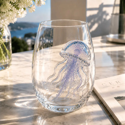 🏆Limited Time Sale 49% OFF🌊🐙Artisanal Blue Ringed Octopus Glassware