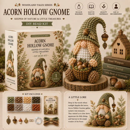 🔥LAST DAY 49% OFF 💕Cozy Gnome DIY Bead Kit Collection
