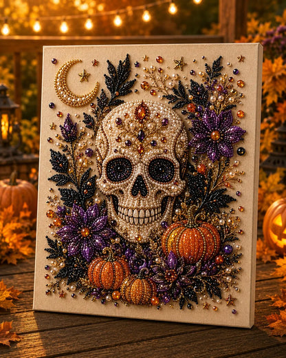 👻✨Halloween Pearl Art DIY Kit – Turn Tiny Pearls into Spooky-Cute Magic