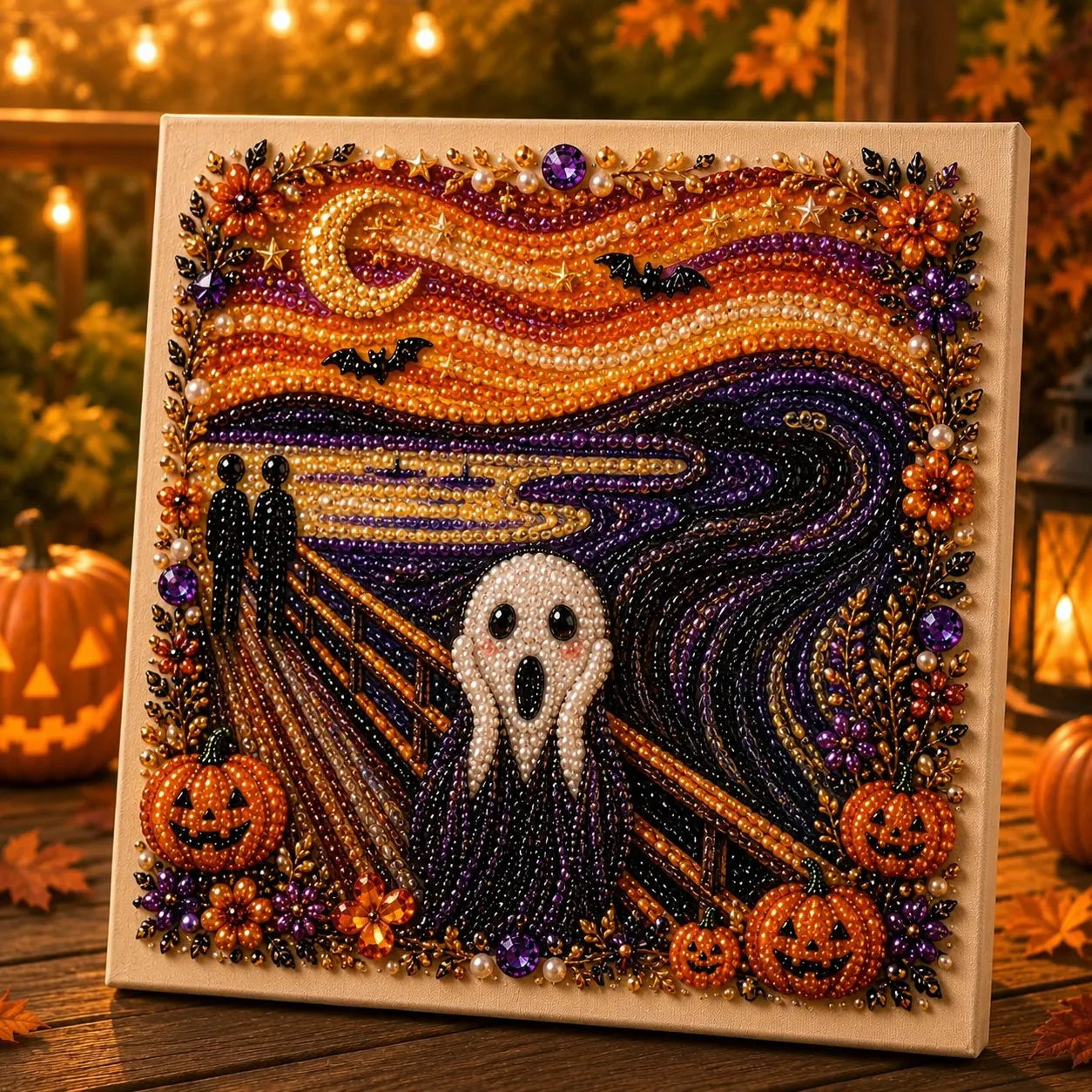 🔥Last Day 49% OFF - 🎃Halloween Theme Pearl Art DIY Kit 👻 Buy 2 Get Free Shipping📦