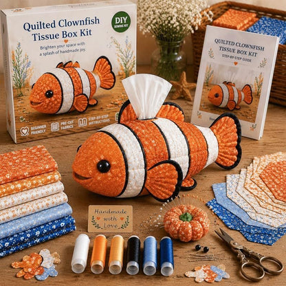 🌟 Crafty Critters DIY Tissue Box Kit – Fun Animal & Ocean Friends!