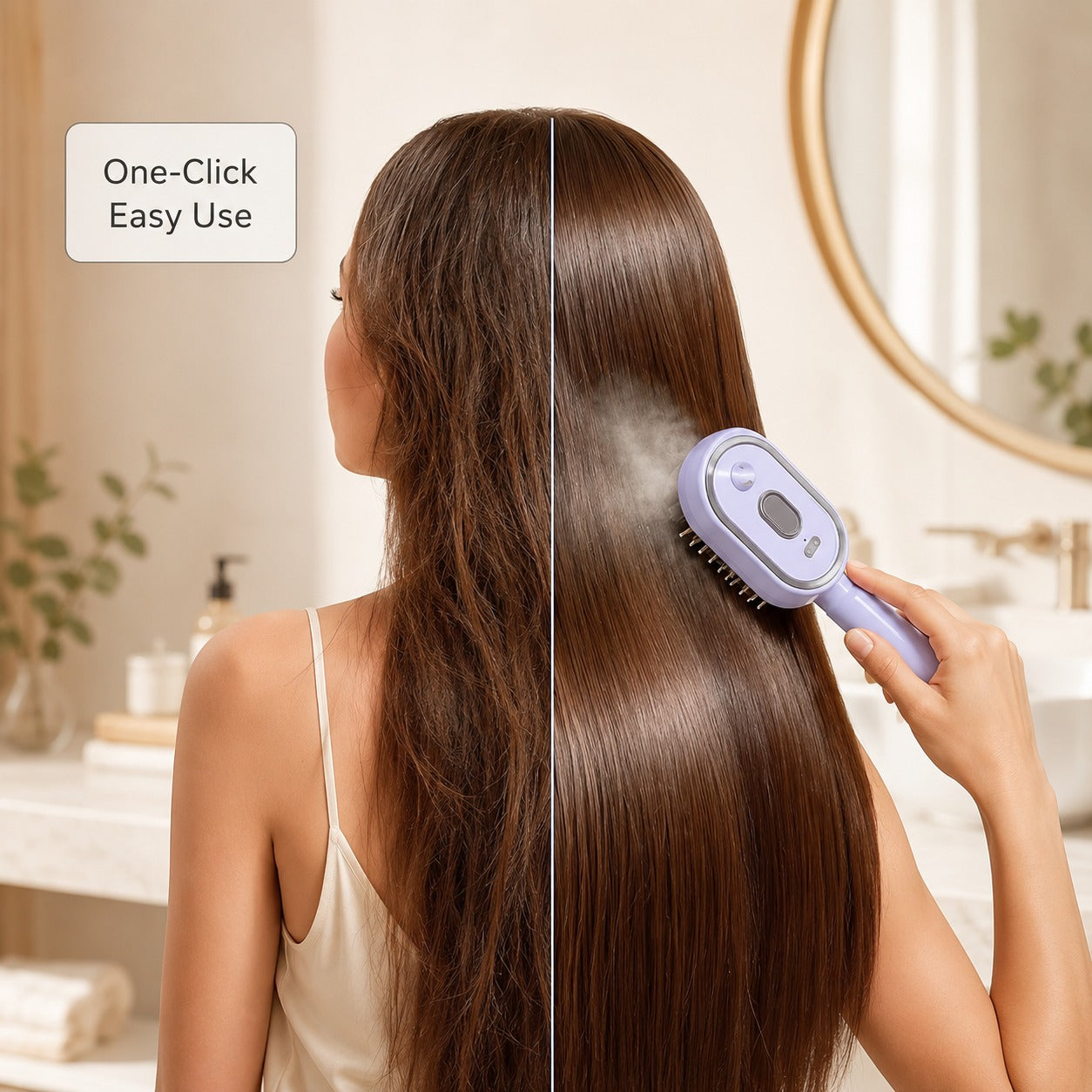 💆‍♀️Electric hairbrush with spray and massage🔥