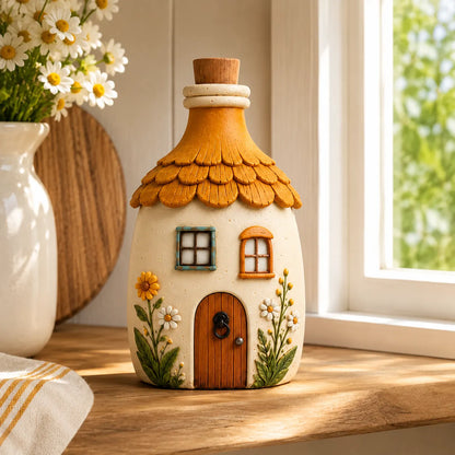Lighted Storybook Cottage Figurine