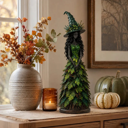 🧙‍♀️Enchanted Autumn Witch Figurine