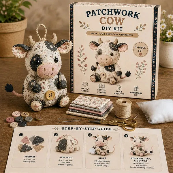 🔥DIY Patchwork Animal Kit – Create Your Own Adorable Animals