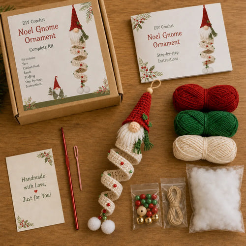 🎄DIY Crochet Gnome Ornament Collection🎉The joy of handicrafts awaits your exploration❤️
