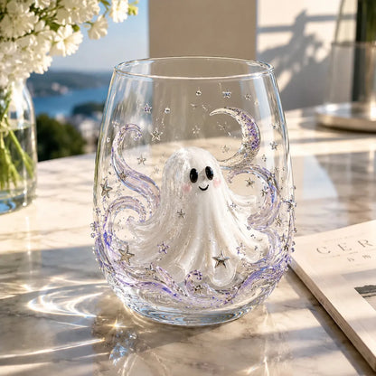 🎃 3D Halloween Artisan Glassware Collection | For Magical Halloween Sips, Eye-Catching 3D Details, Luminous Festive Party Moments & Cozy Fall Home Bar Glow